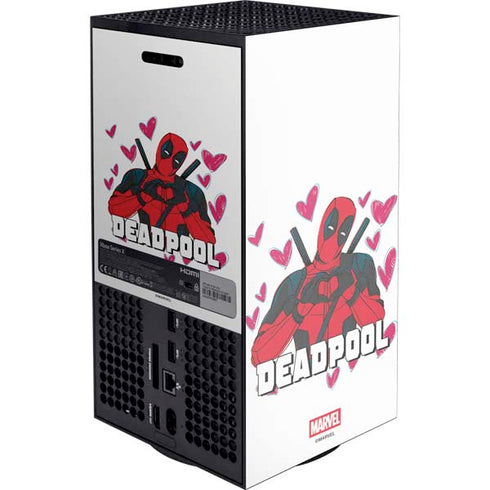 Marvel Deadpool Legacy Deadpool Love XBox Series X Digital Edition Console Skin